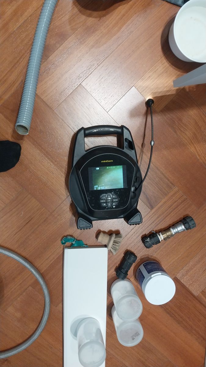 동양동 싱크대 막힘 작업에 쓴 배관내시경