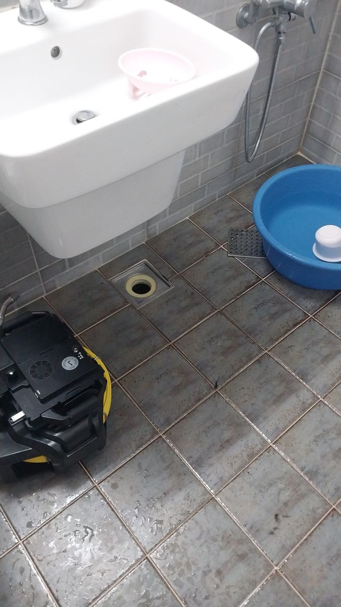 옥련동 욕실 바닥 배수구와 배관내시경